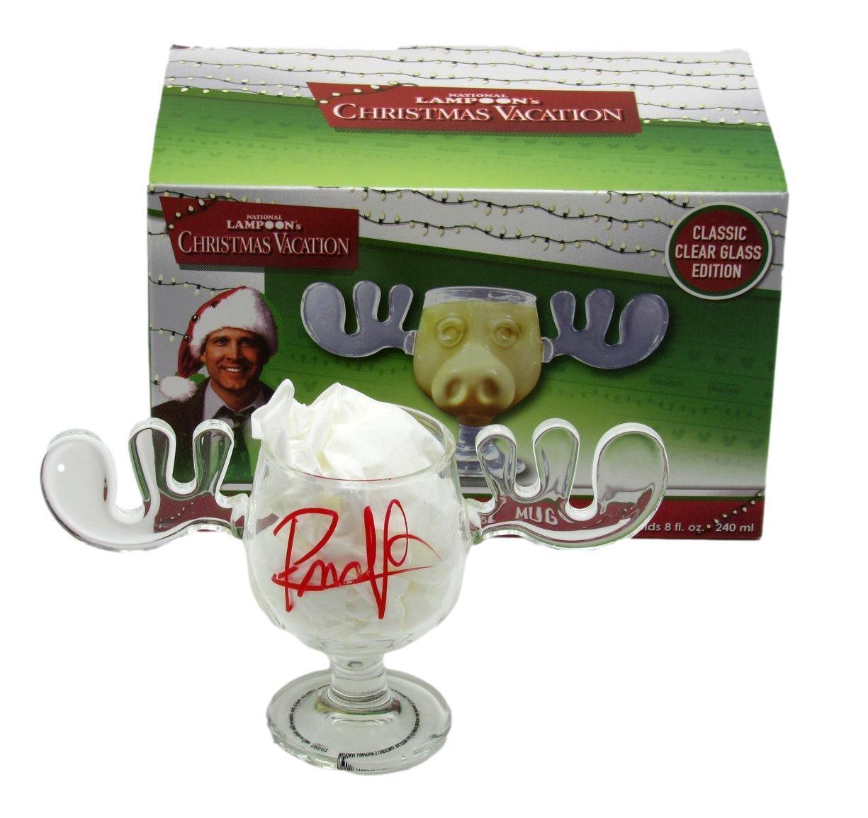 Randy Quaid Autographed Moose Mug "Christmas
