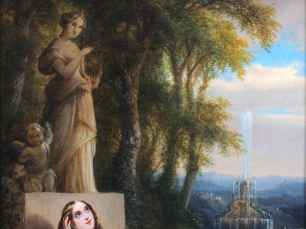 Siegfried Detlev Bendixen Original Oil Painting Signed 1860 British Realism Art
