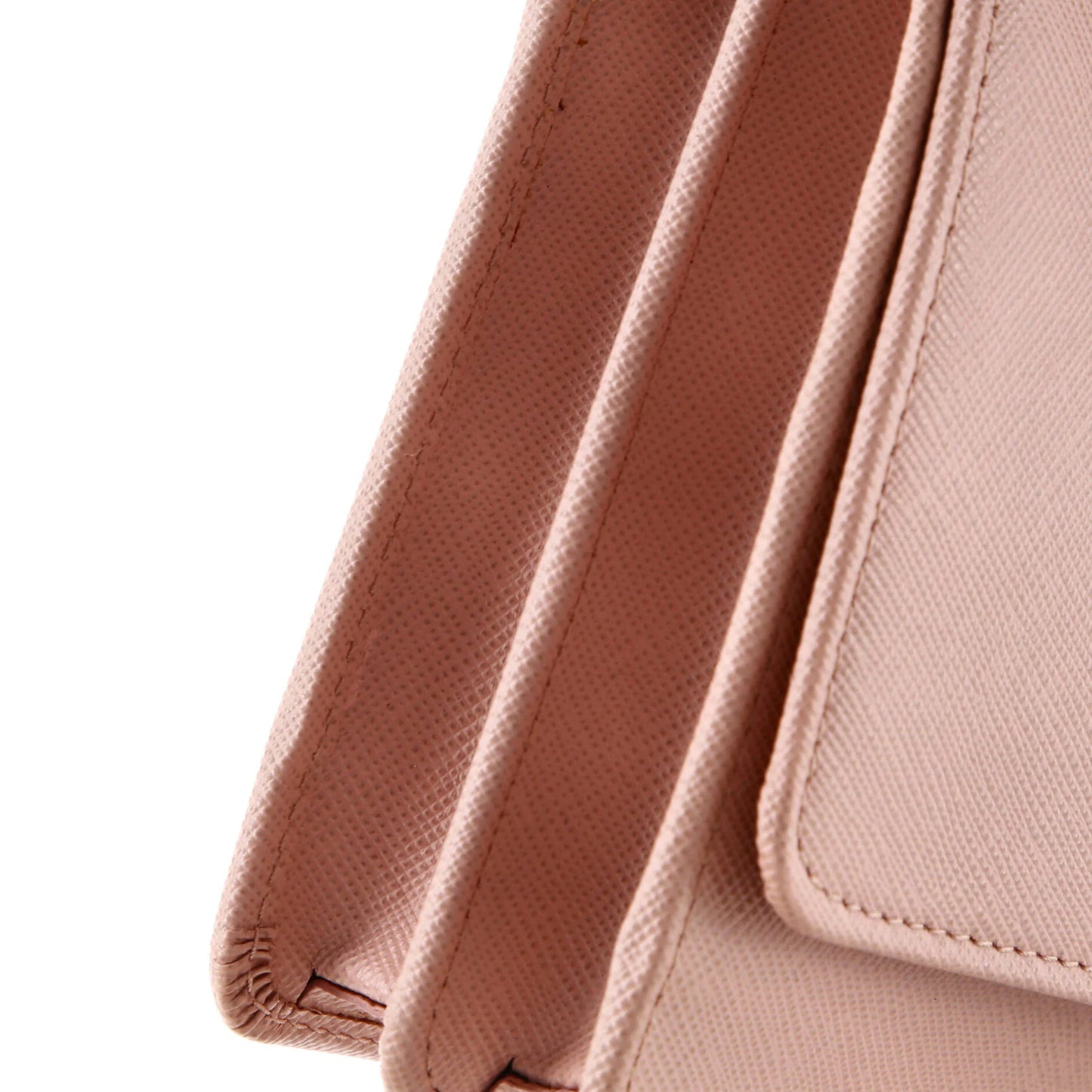 Small Prada Wallet on Strap Saffiano Leather