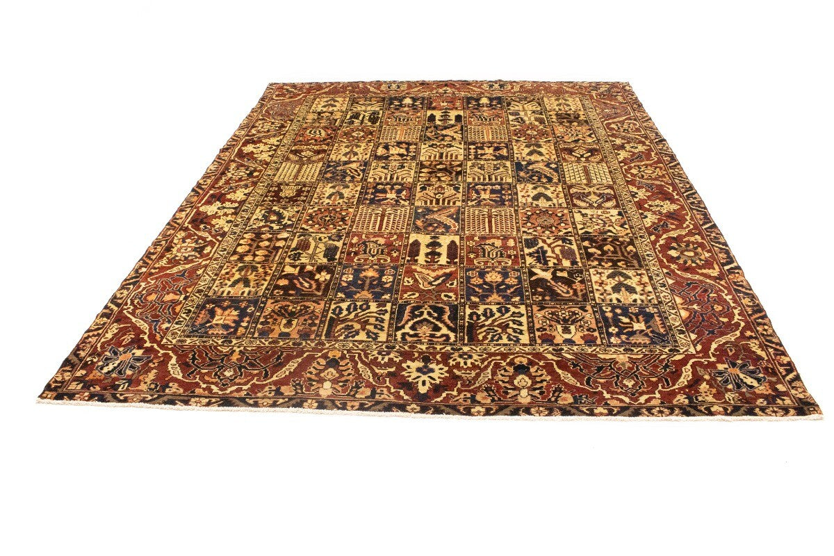 10X12'5 Ft Handmade Vintage Oriental Rug