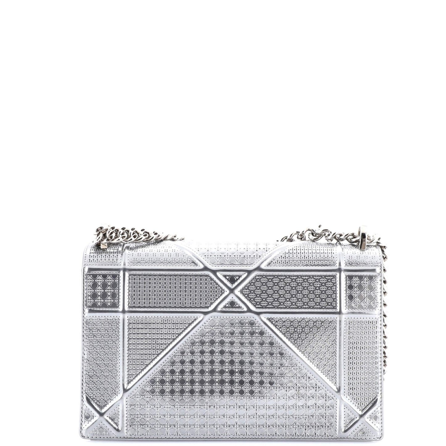 Christian Dior Diorama Flap Bag Cannage Embossed Calfskin Medium