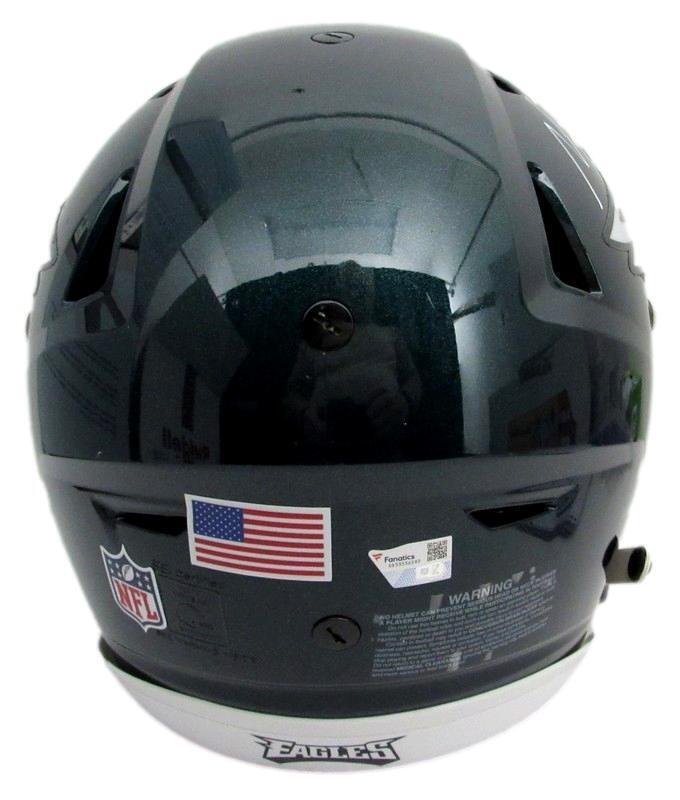 Nick Foles Signed/Inscr Full Size Speed Flex Auth