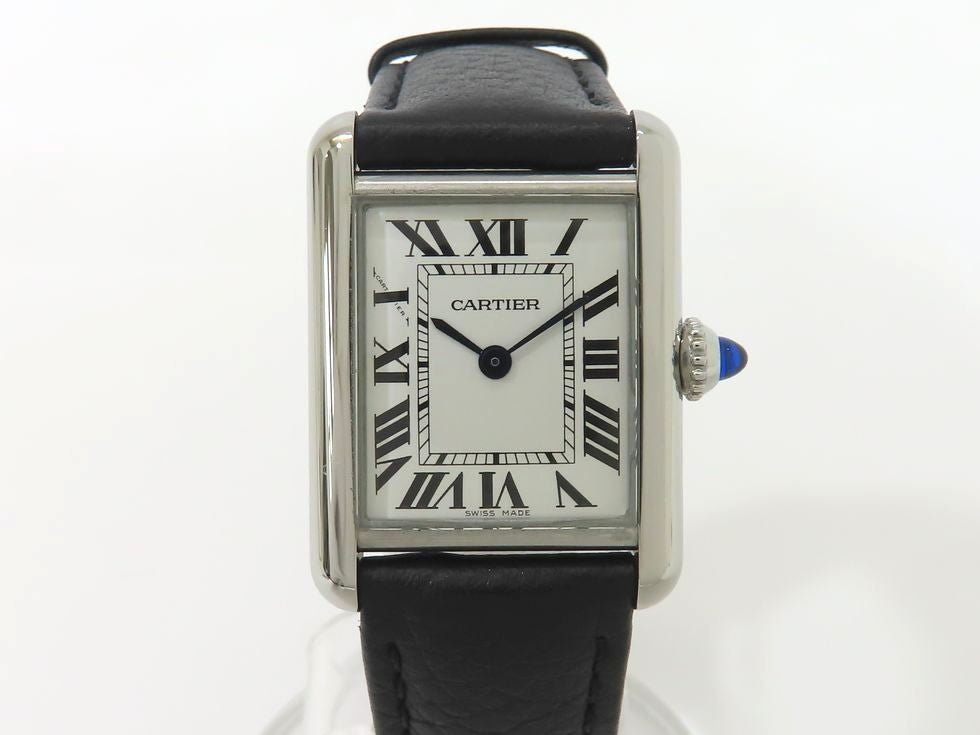 Cartier WSTA0042 Tank Must SM leather belt #048