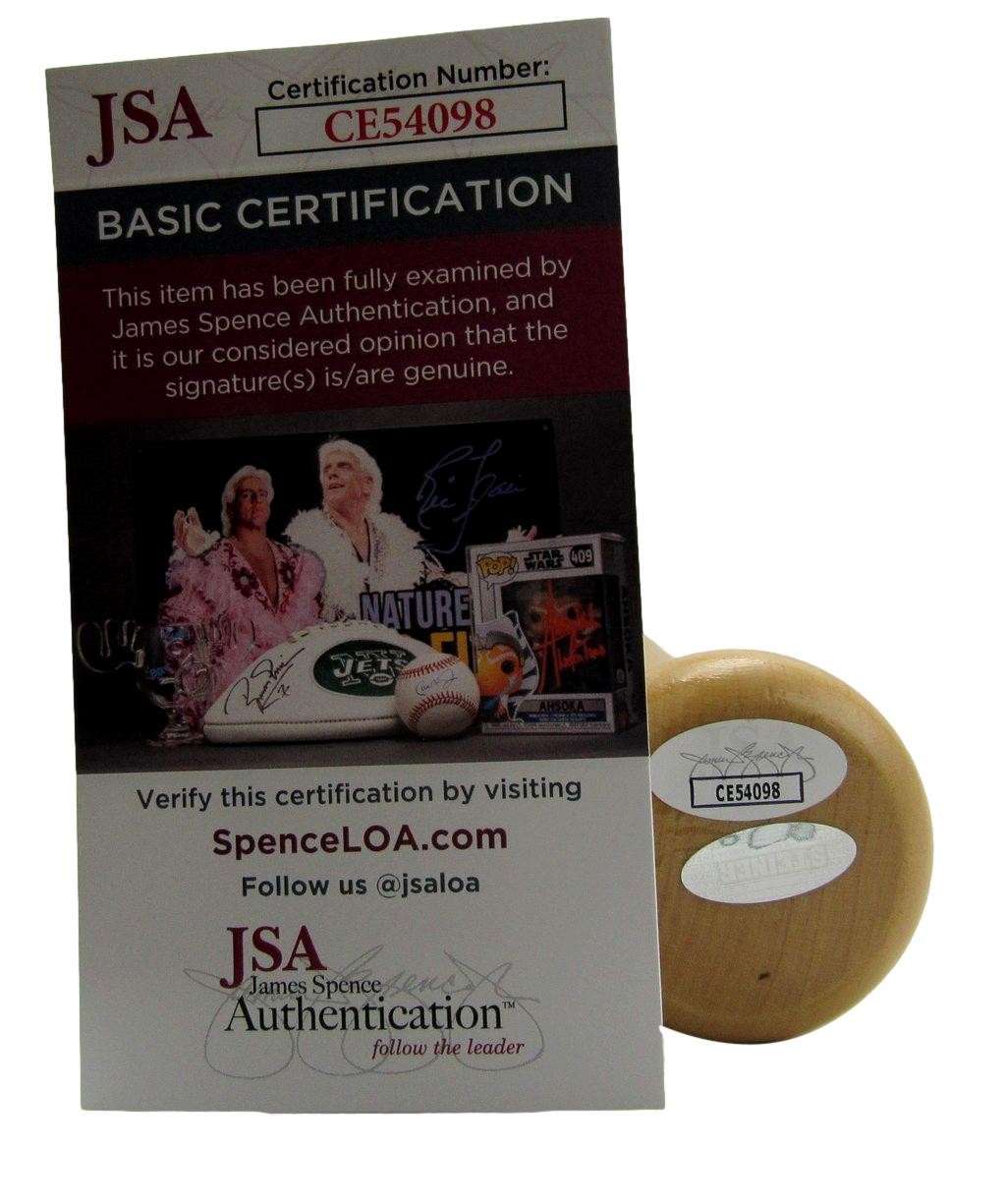 2012 Hof Classic Game Cooperstown Bat Signed By 6 Fisk Perez Jsa Steiner 196256