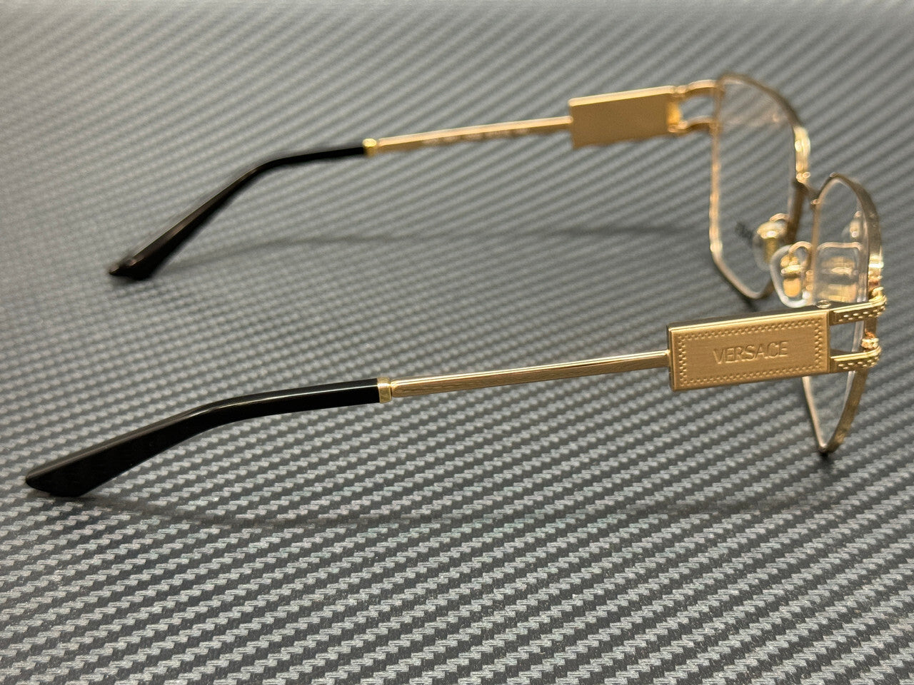 Versace Ve1301 1002 Gold Women'S 57 Mm Eyeglasses