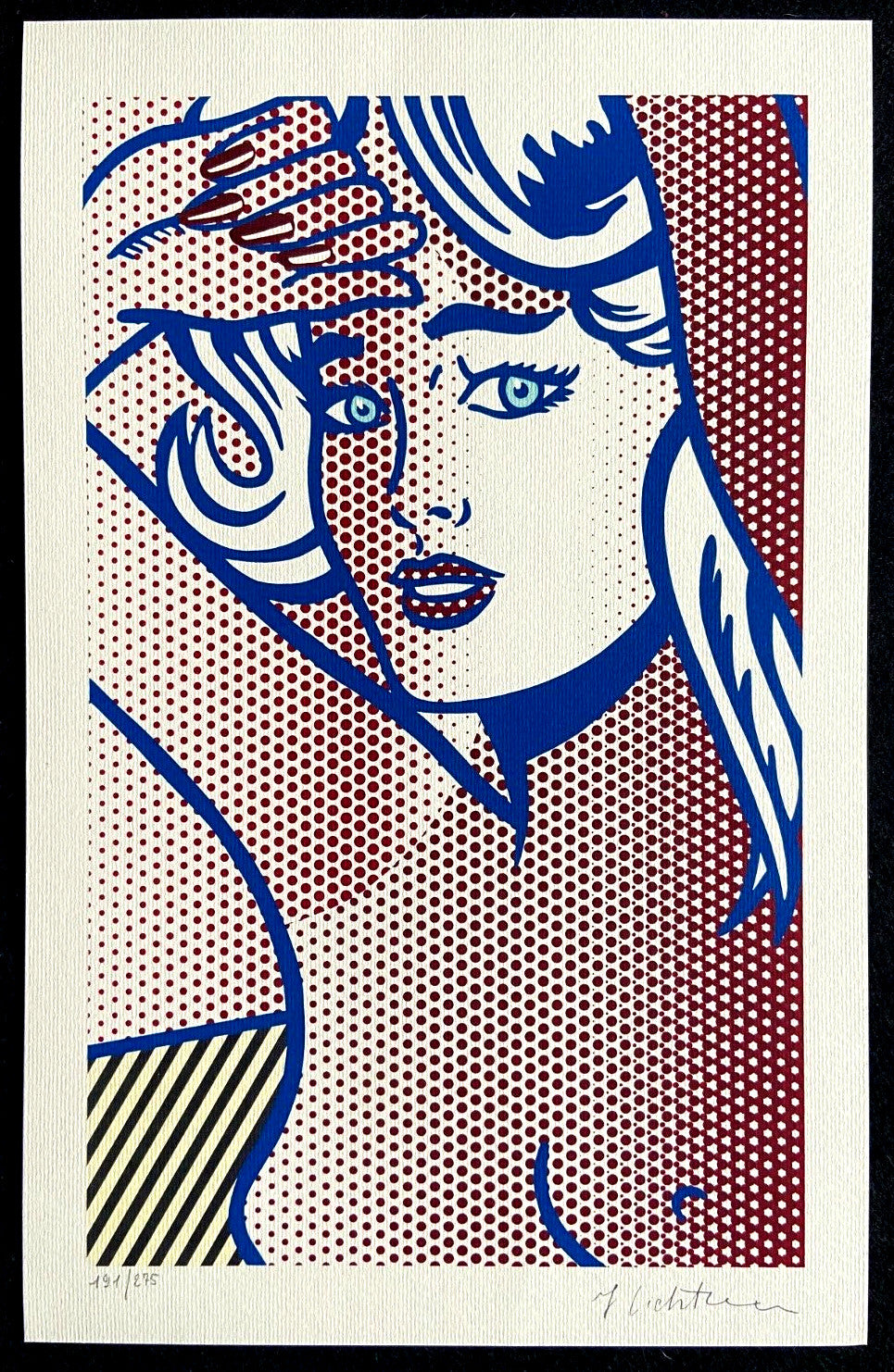 Roy Lichtenstein Lithograph Coa