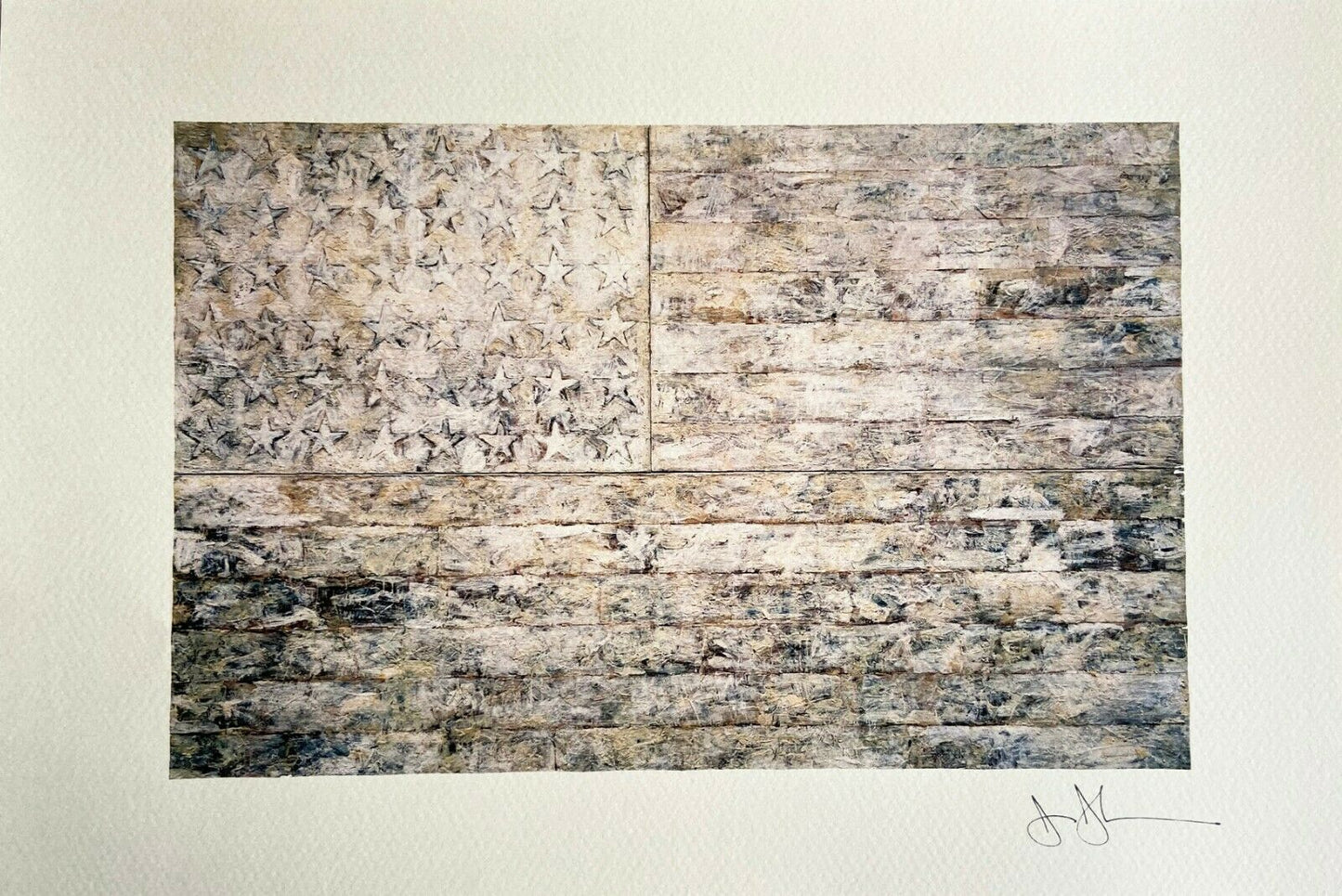 Jasper Johns Lithograph Met Museum Coa Numbered