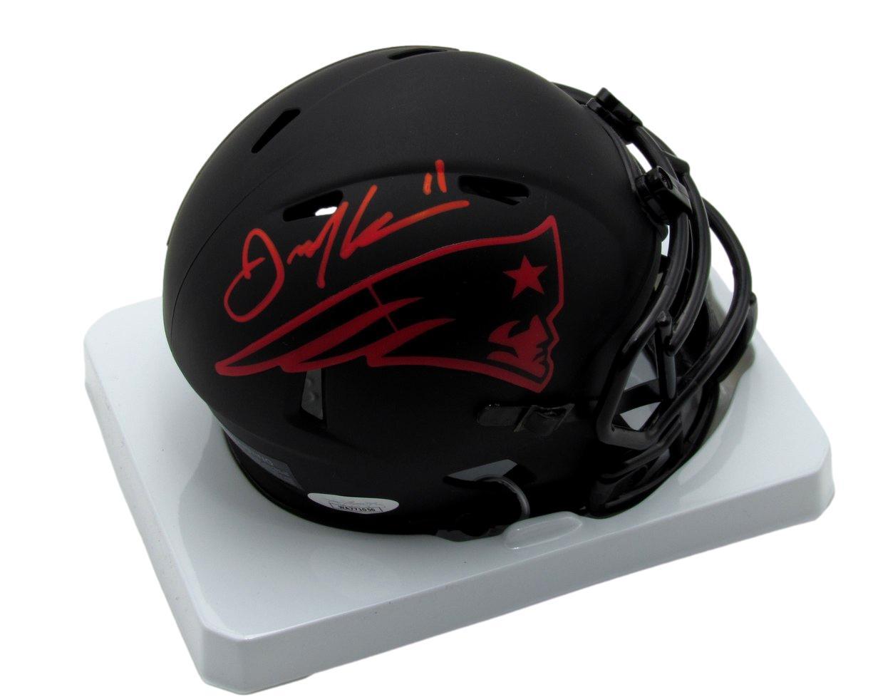 Julian Edelman Autographed Eclipse Mini Football