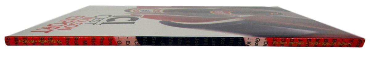 Maurice Richard Canadiens Signed Last Game At The