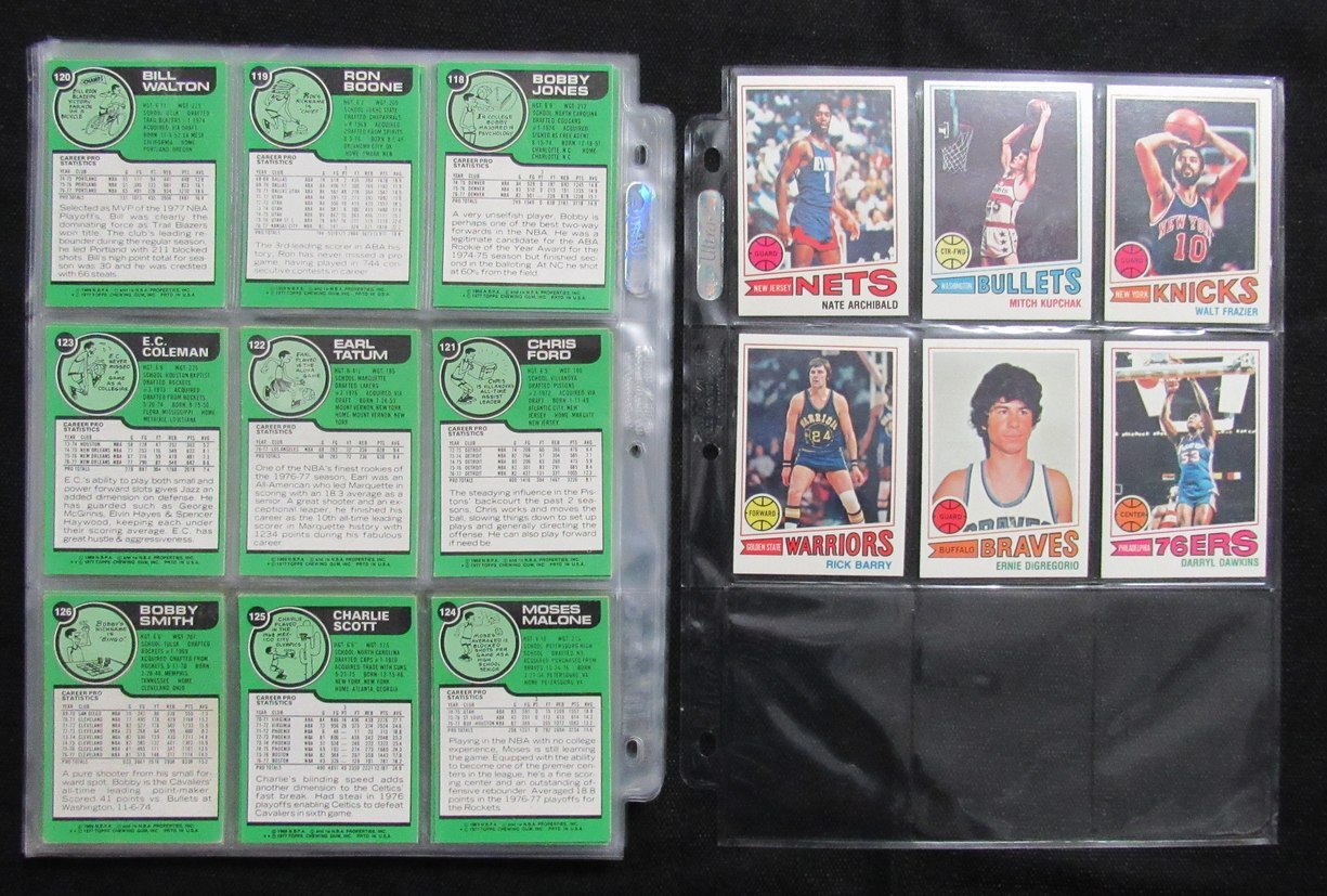 1977-78 Topps Basketball Complete Set (132)