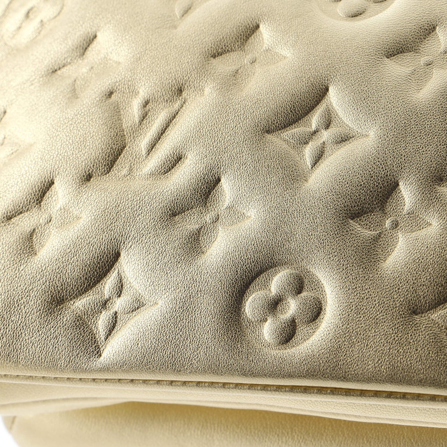 Louis Vuitton Coussin Pochette Monogram Embossed Lambskin