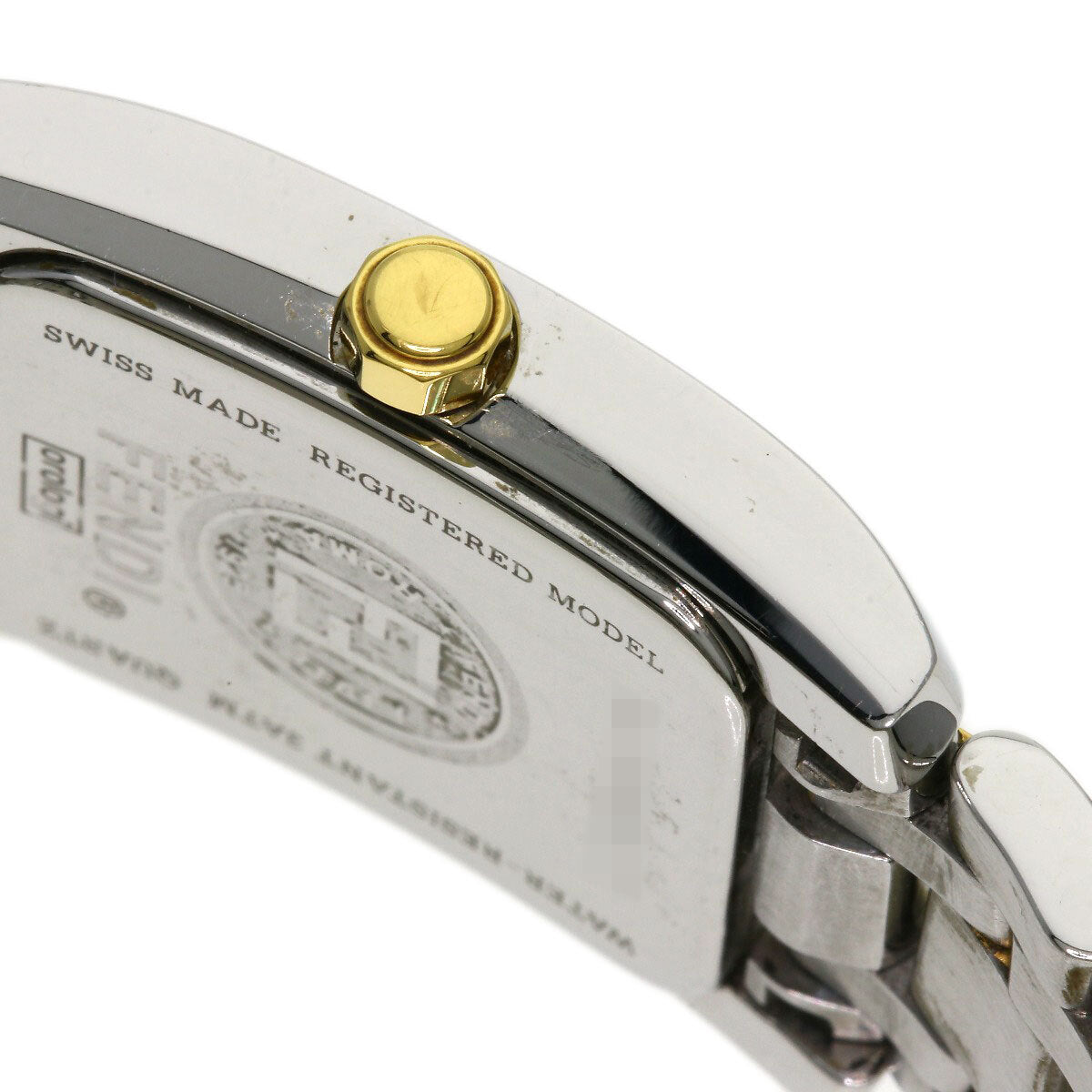 Fendi Square Face Watches 7000L Stainless Steel/Ssxgp Ladies