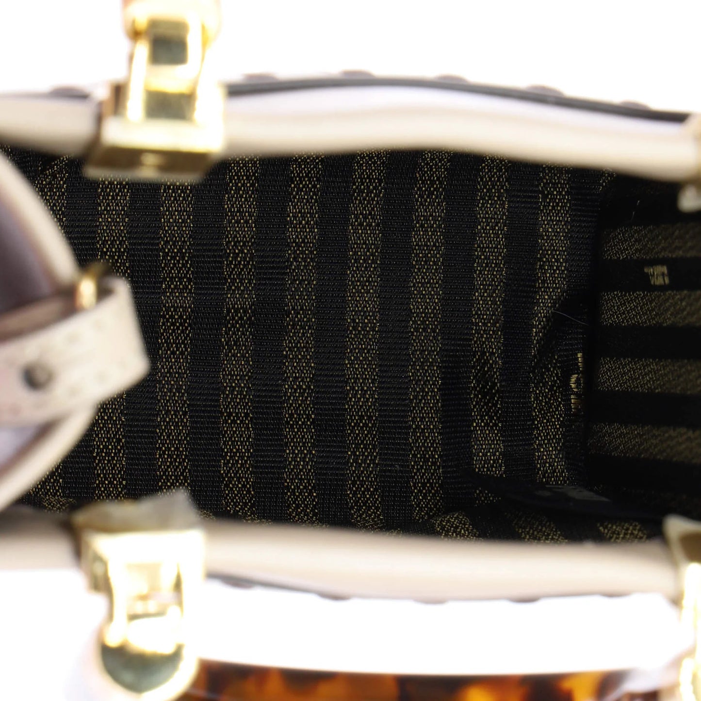 Fendi Sunshine Shopper Tote Leather Mini