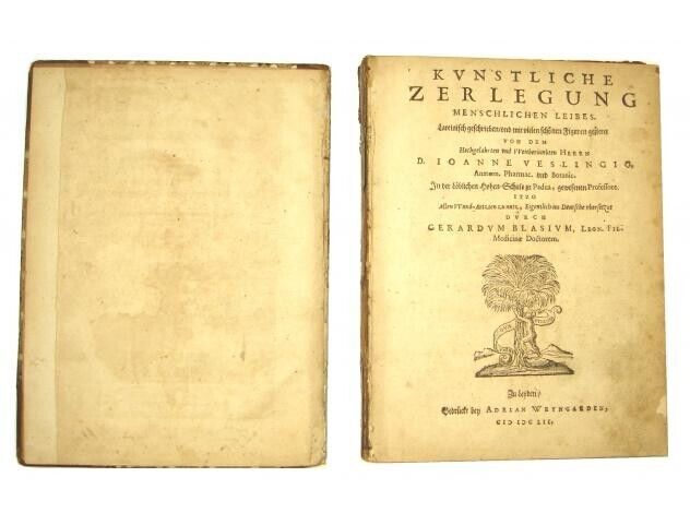 Syntagma Anatomicum Rare 17Th Medical Anatomy