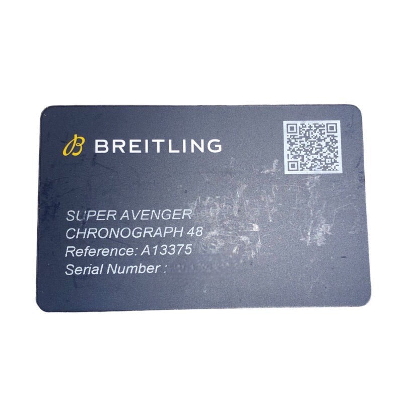Breitling Super Avenger 48 A13375 Black