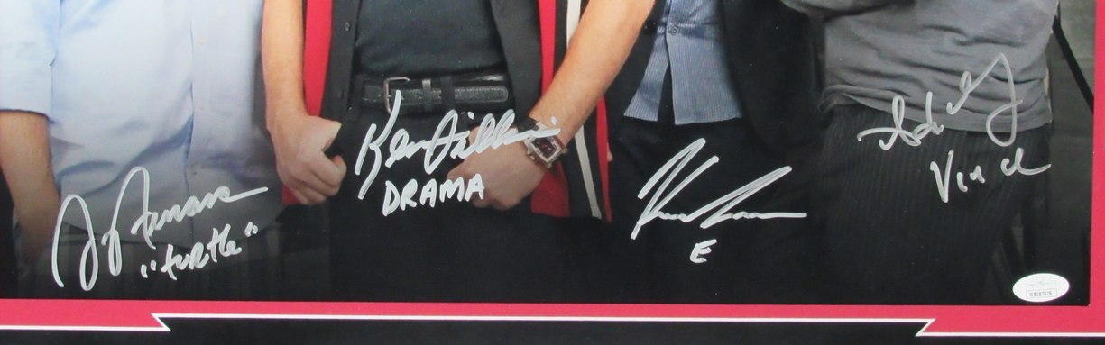 "Entourage" Multi-Signed/Inscr By 4 Cast Members
