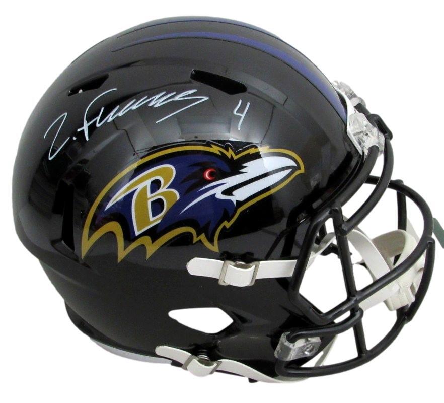 Zay Flowers Autographed Full Size Speed Replica