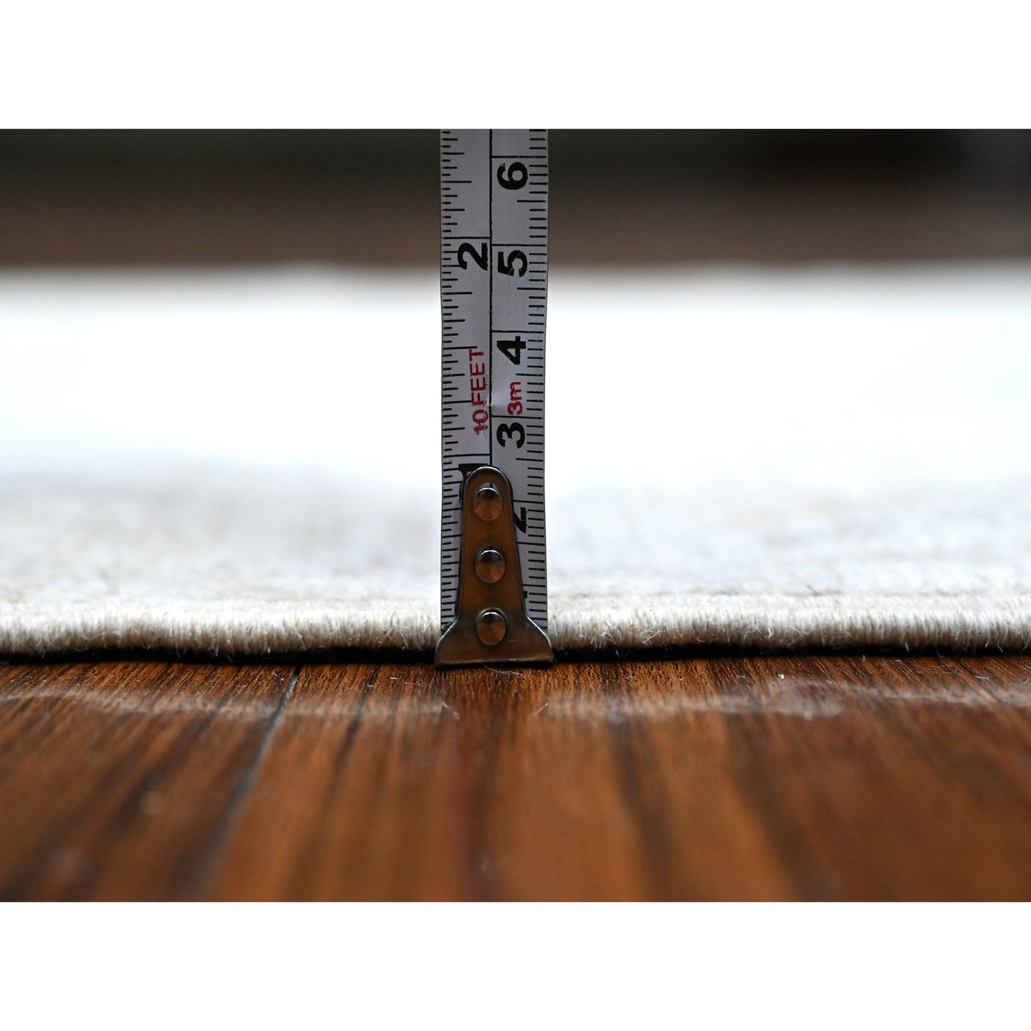 2'8"X15'5" Ice Cube Gray Angora Oushak Oversized Runner Oriental Rug