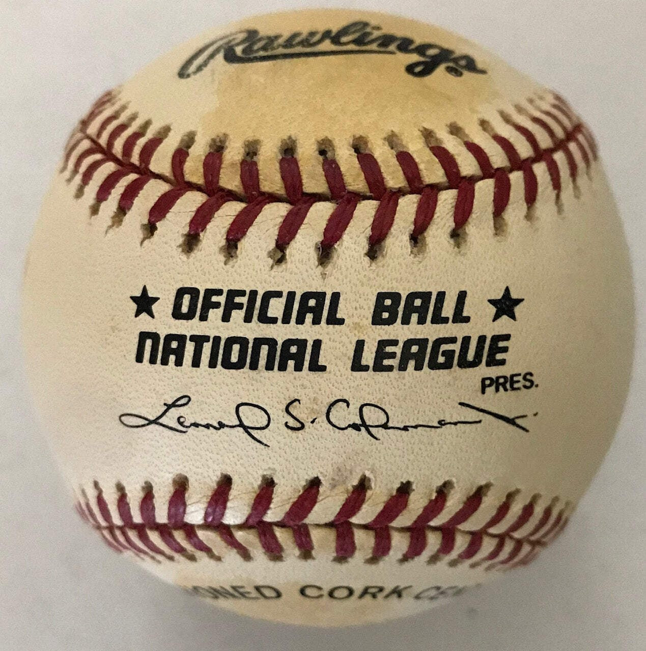 Johnny Vander Meer Autographed Official National