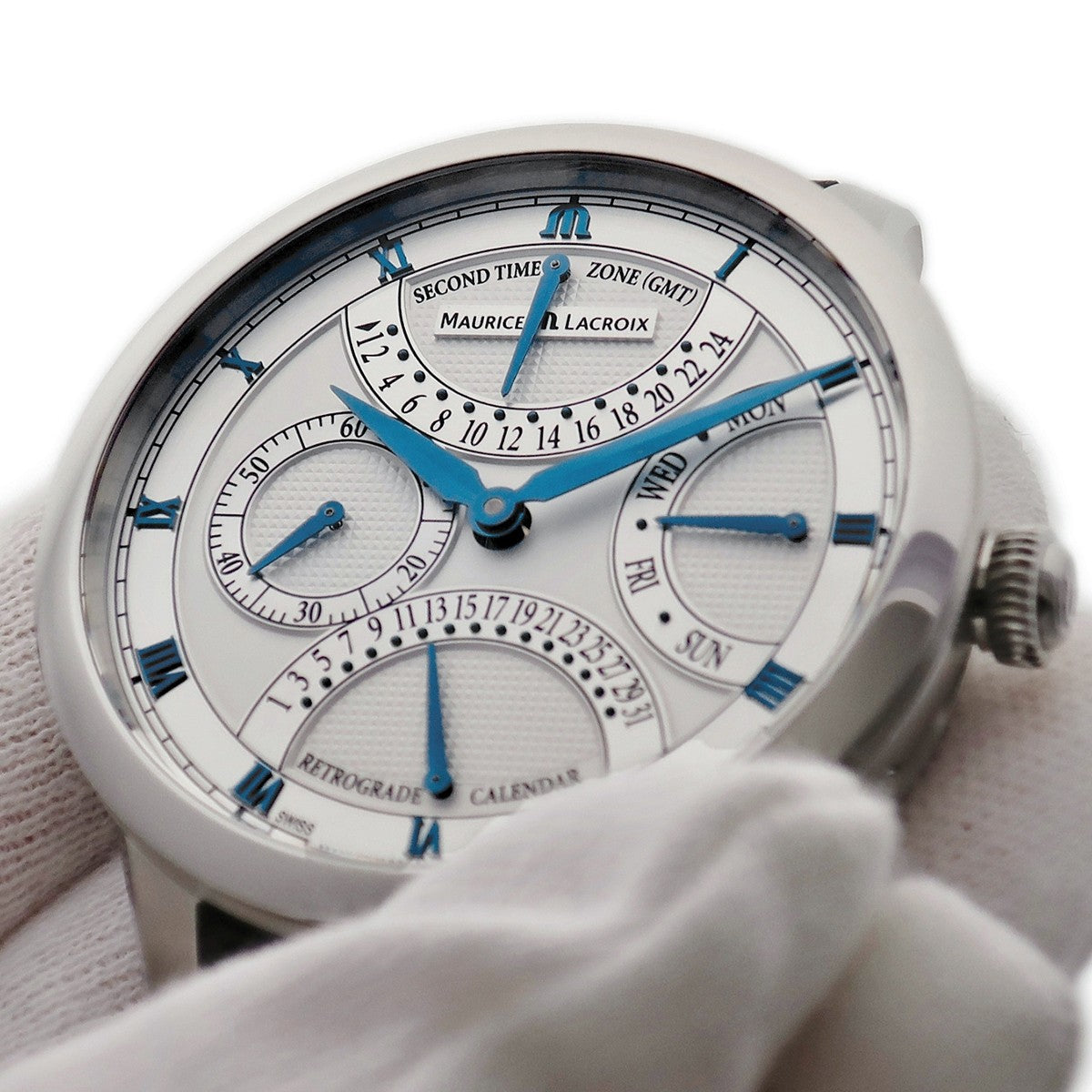 Maurice Lacroix Masterpiece Triple Retrograde Mp6538-Ss001-110-1