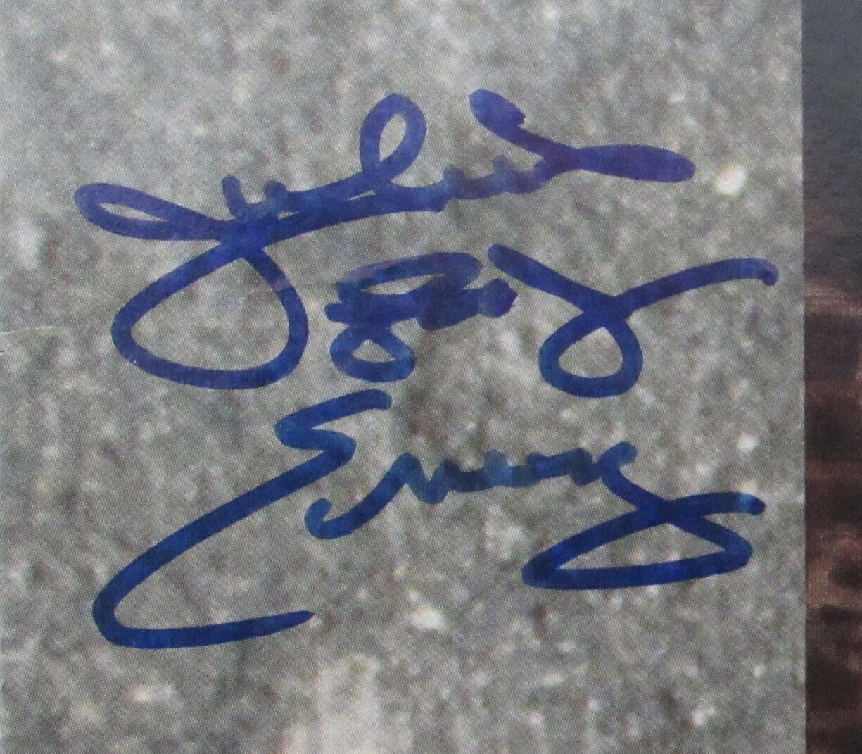 Julius Erving Larry Bird Dual Signed One-On-One