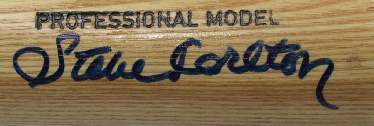 Steve Carlton Hof Autographed Adirondack Baseball