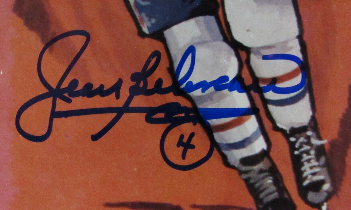 Jean Bliveau Signed/Autographed 8X10 Photo