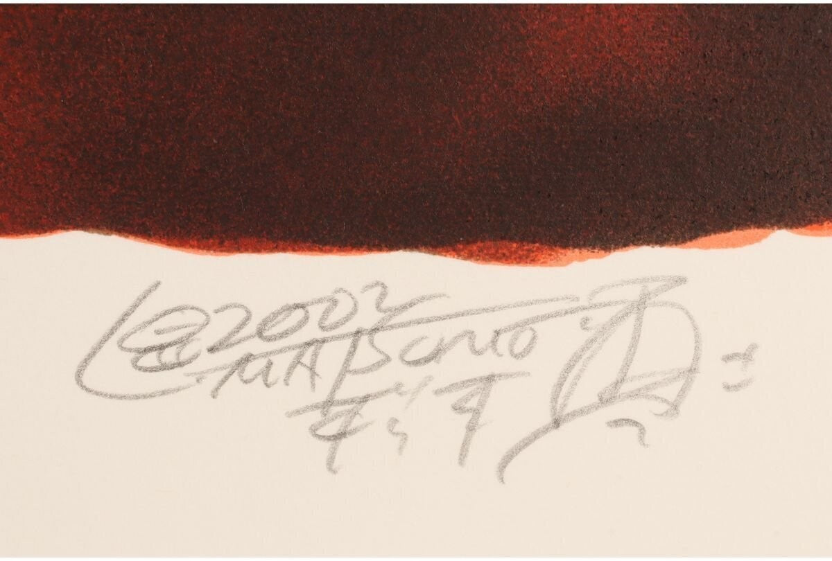 Queen Emeraldas Japanese Sf Anime Signed Original Silkscreen Print Framed