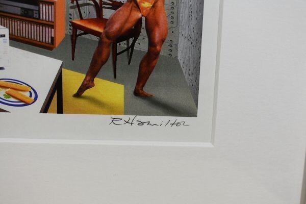 Richard Hamilton 1993 Original Color Laser Print