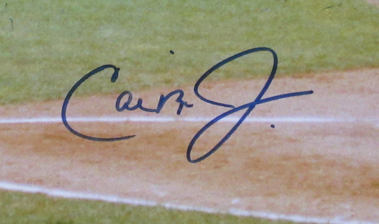 Cal Ripken Jr. Hof Signed/Auto 16X20 Photo
