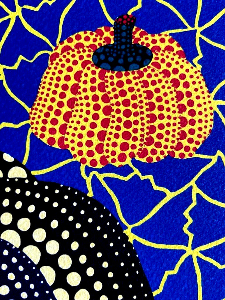 Yayoi Kusama Lithograph Mori Art Museum Coa