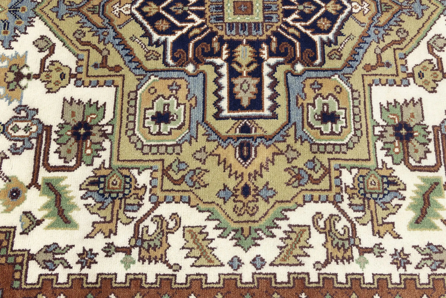 8X10 Ft Heriz Serapi Oriental Rug Traditional