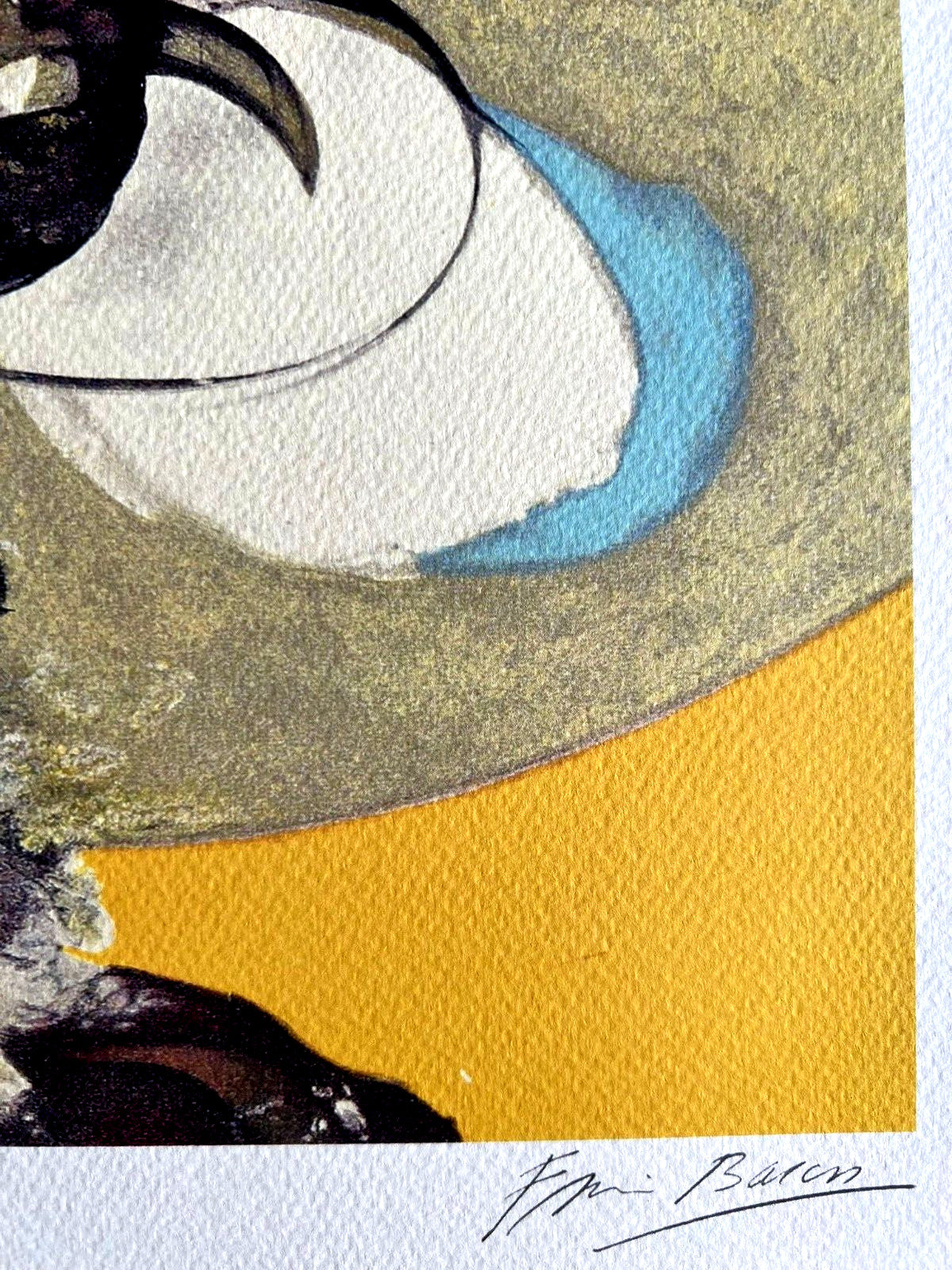 Francis Bacon Lithograph Coa Signed In Pen Numbered In Pencil Certified