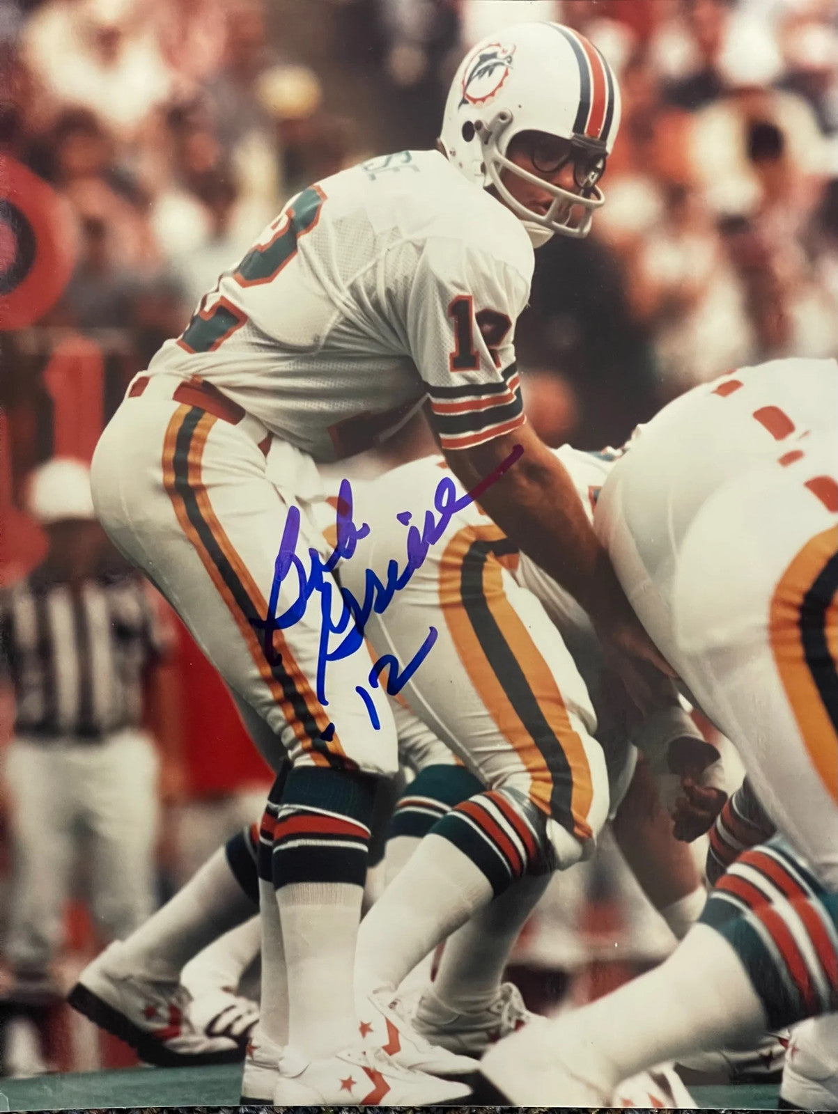 Bob Griese Autographed 8X10 Football Photo