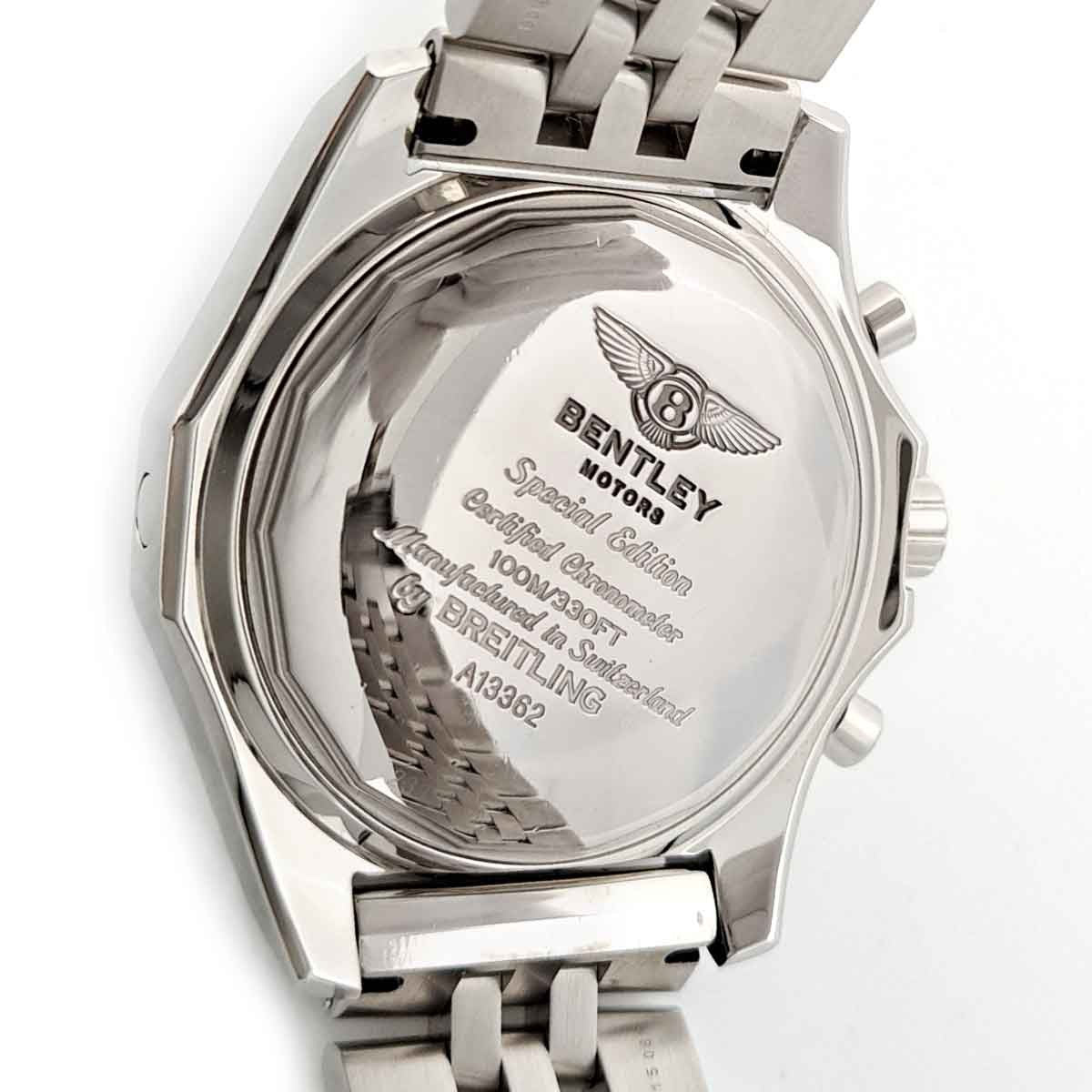 Breitling Bentley Gt A13362 Black Case Size 44Mm Men'S Used Watch #61730