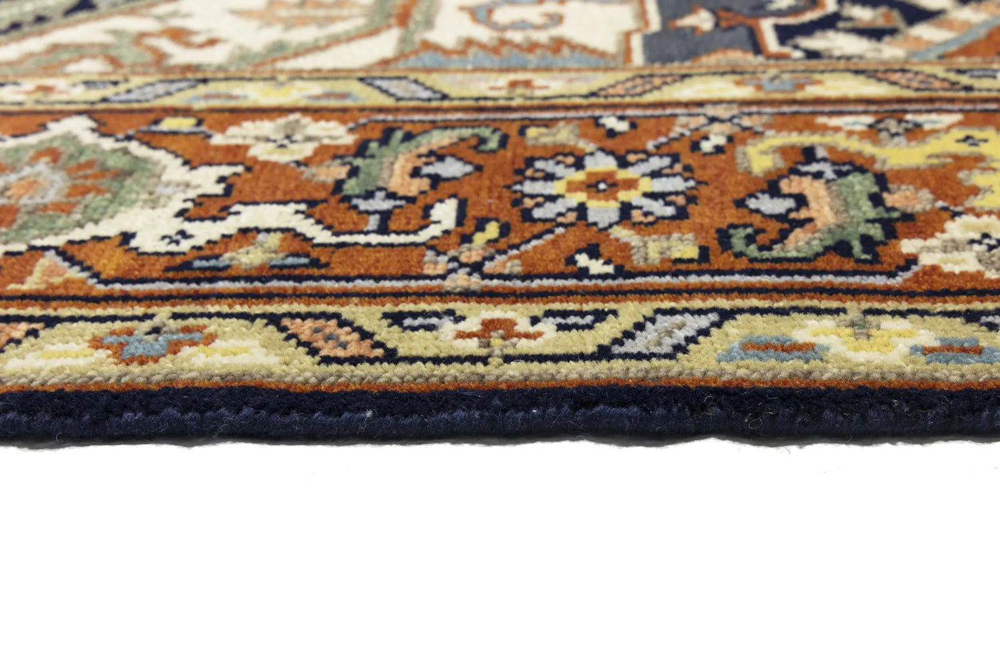 8X10 ft Handmade Serapi Oriental Rug Floral Boho