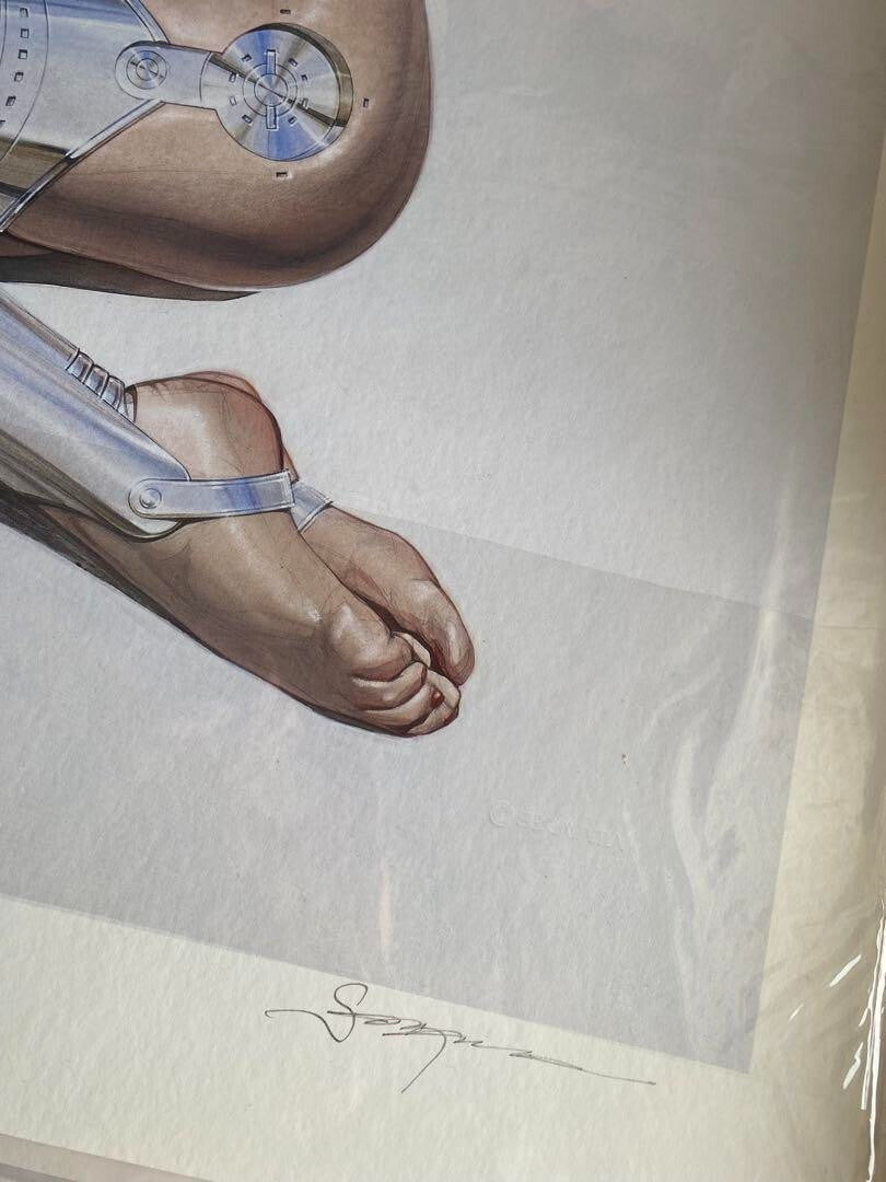 Hajime Sorayama Signed Original Giclee Print