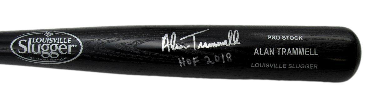 Alan Trammell Hof Autographed/Inscribed