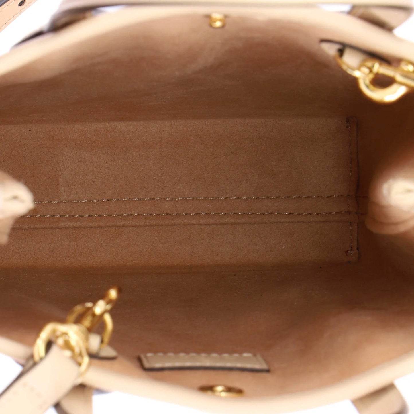 Gucci Vertical Tote Gg Embossed Leather Mini