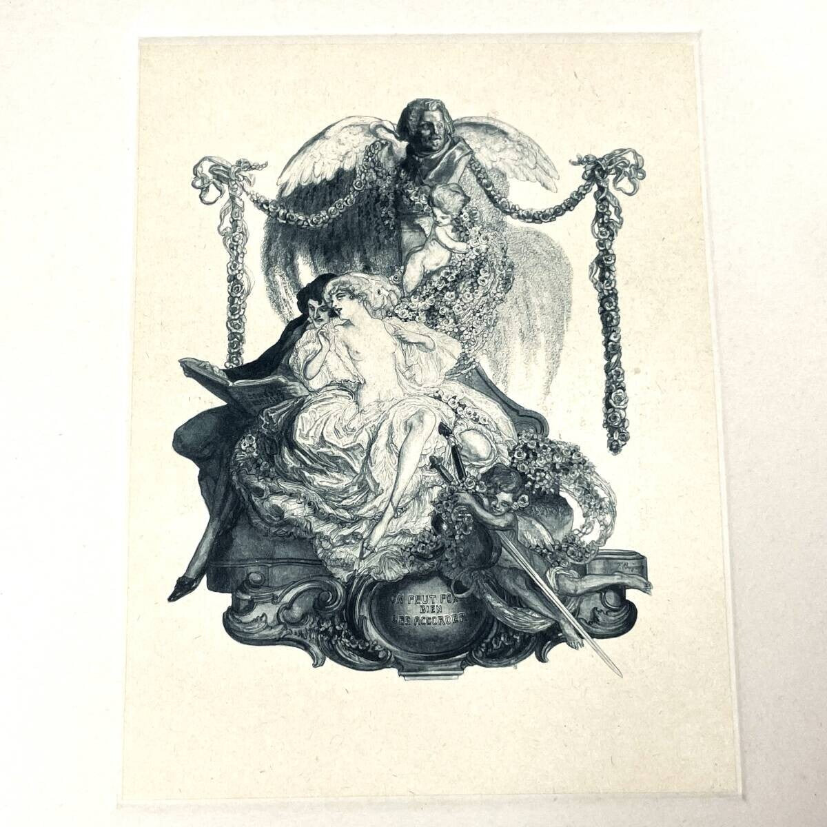 21 Exlibris Von Franz Von Bayros Limited Edition 500 1920S Art Nouveau Portfolio