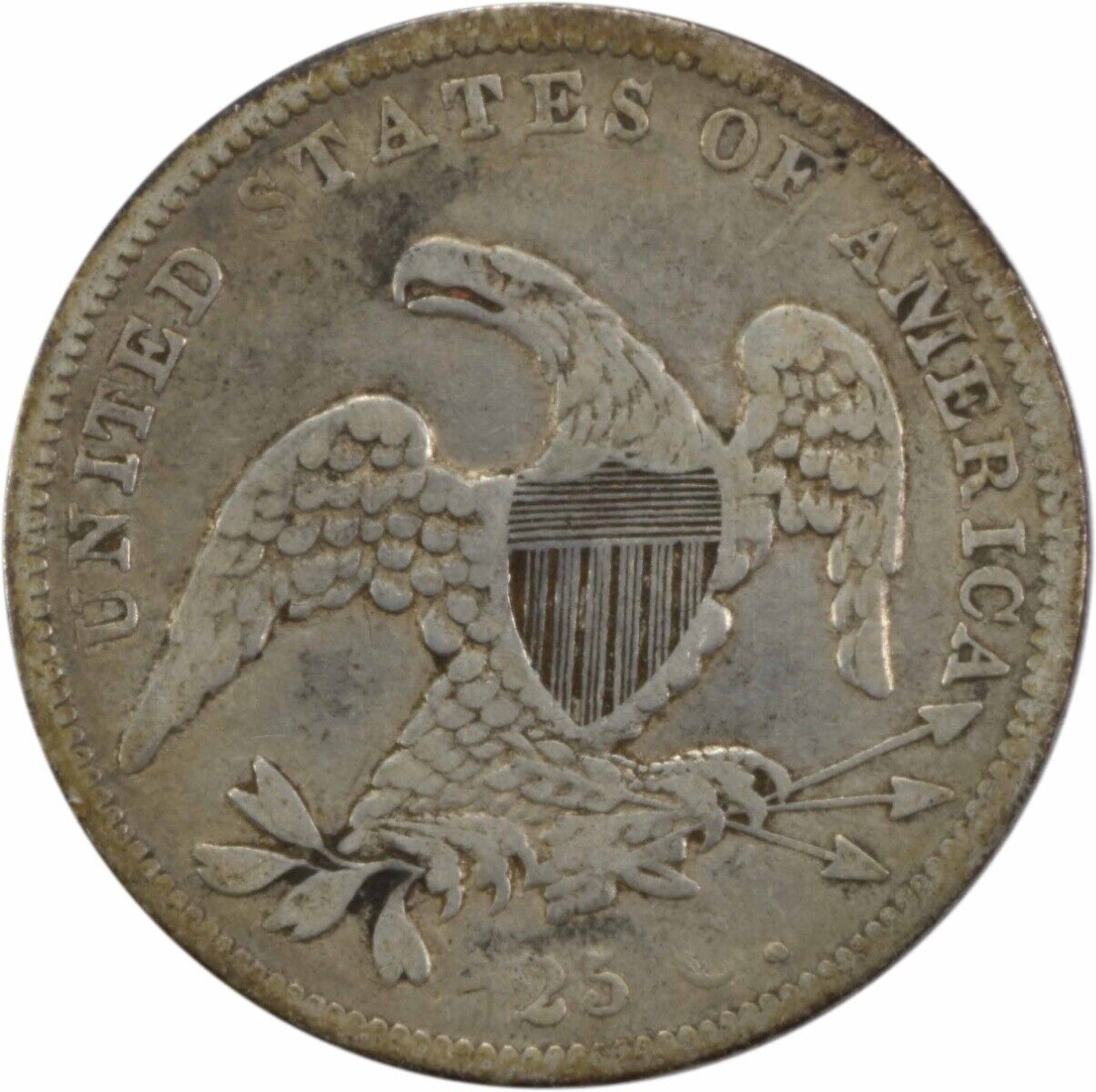 1837 Bust Silver Quarter VF Uncertified #540