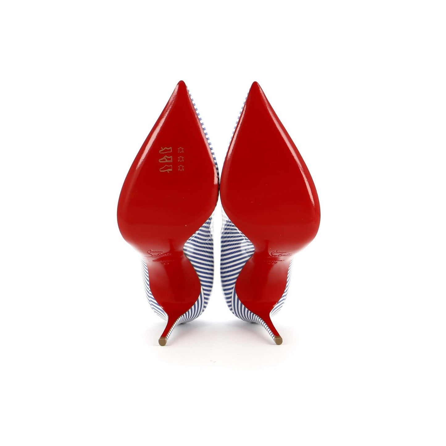 Christian Louboutin Women'S Pigalle Follies Pumps Printed Patent 100