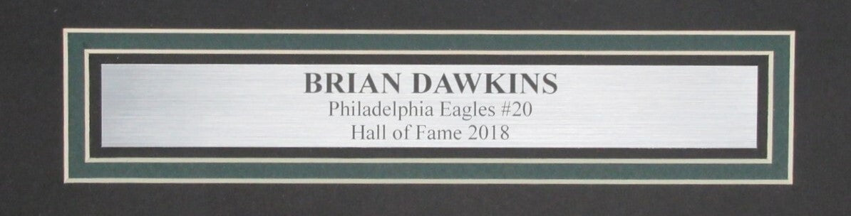 Brian Dawkins Hof Signed 16X20 Photo Philadelphia