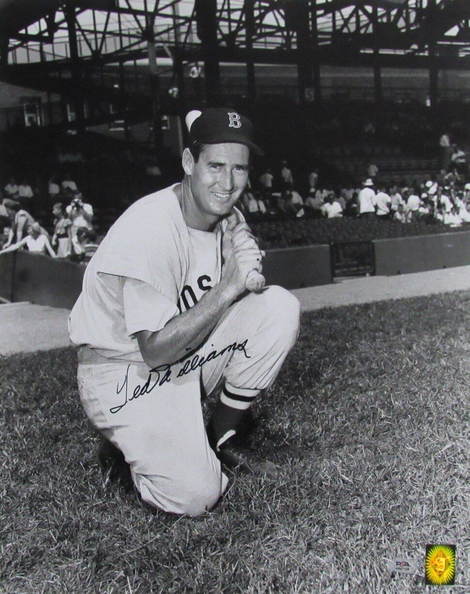 Ted Williams Hof Signed/Autographed 16X20 Photo