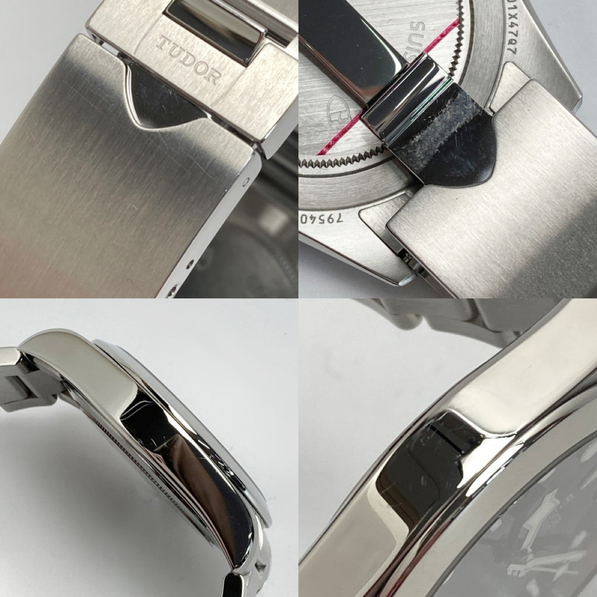 Tudor 79540 Black Case Size 41Mm Band Size 18Cm Men'S Used Watch #4101
