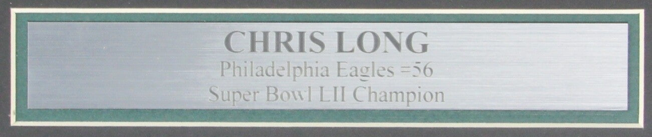 Chris Long Philadelphia Eagles Signed/Autographed