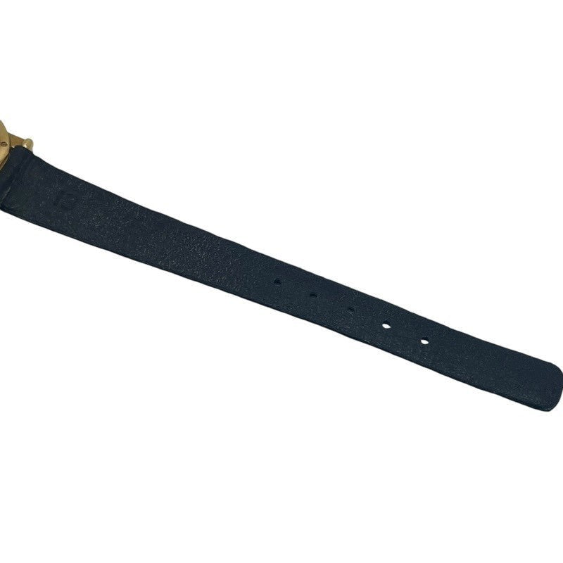 Piaget Dancer 90463 Black K18Yg/Leather Strap
