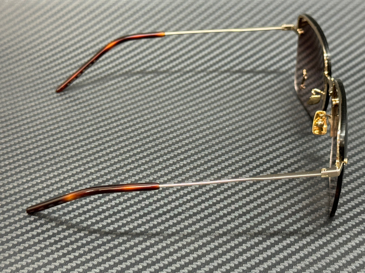 Saint Laurent Sl 312 M 008 Gold Brown Gradient