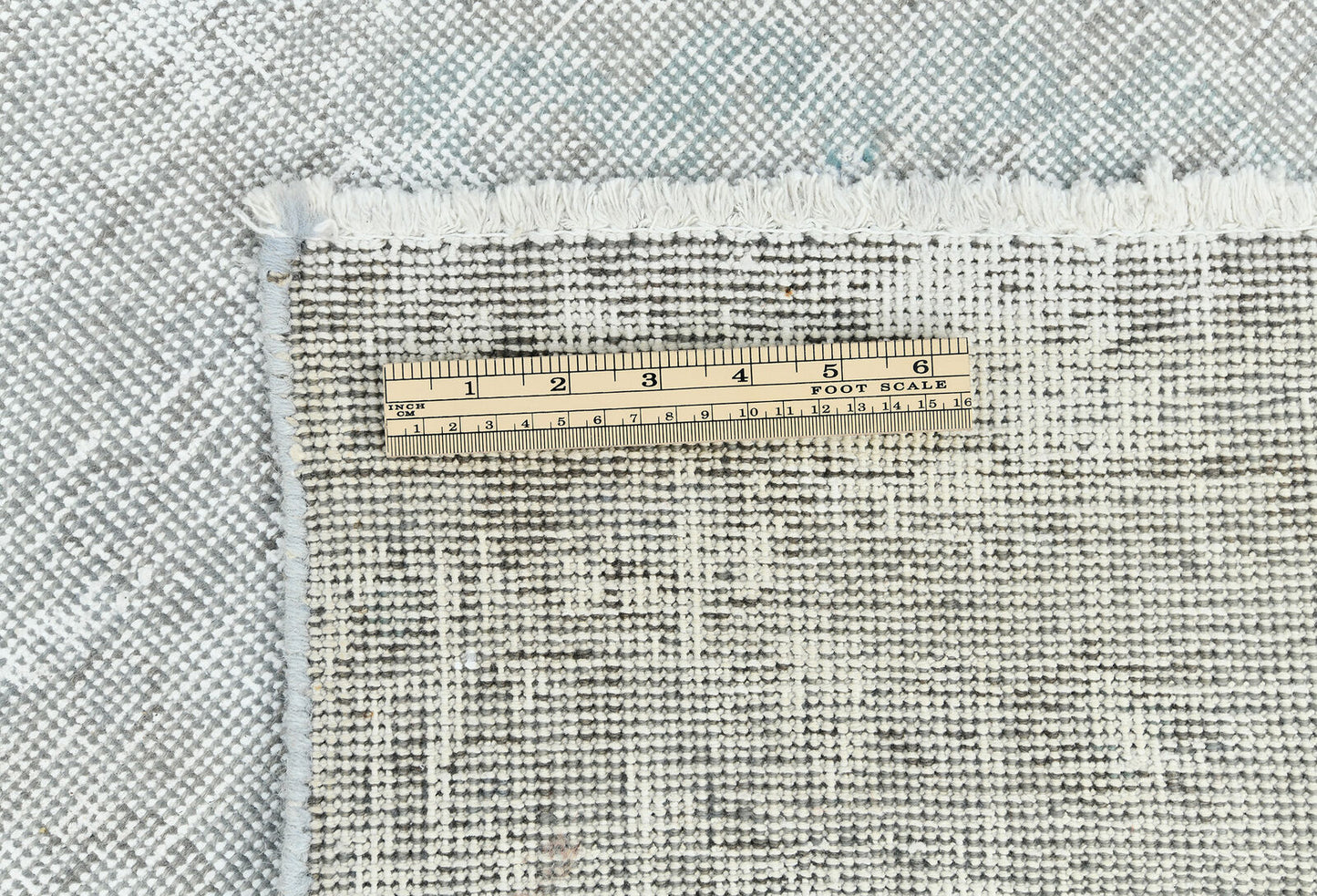Stone-Washed Antique Oriental Rug Muted