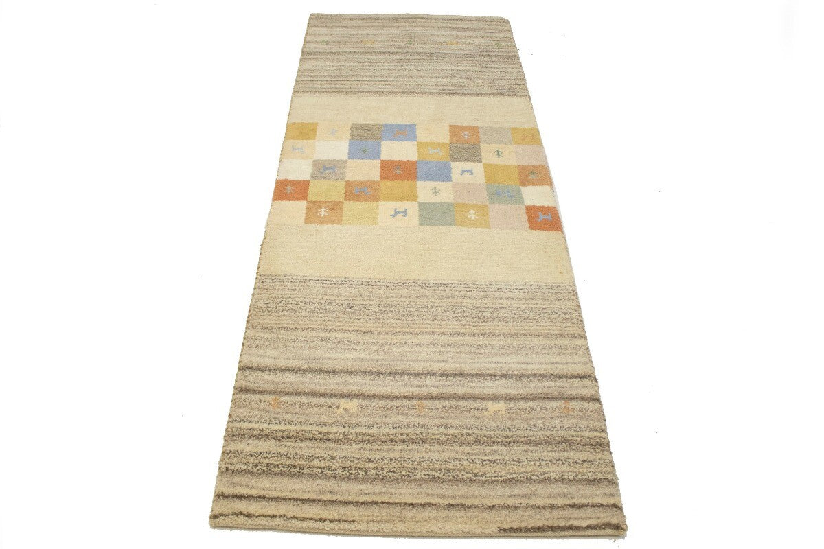 3X7 Ft Handmade Tribal Indo-Gabbeh Oriental